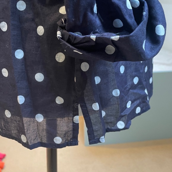 Polka dot button down - Picture 2 of 4